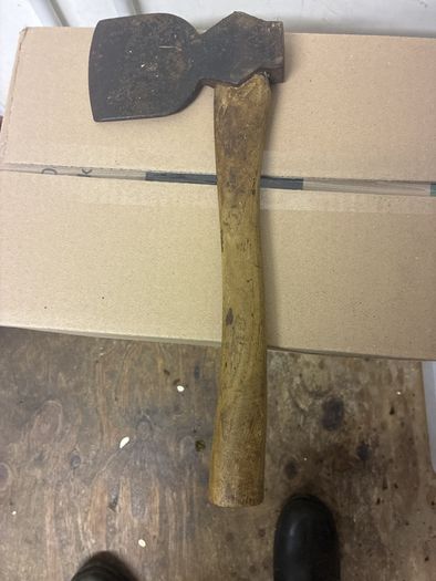 Vintage Forged Axe
