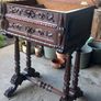 Antique ladies french seweing Chest oak early 1930s  Beautiful Image 5
