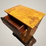 Pair of Architectural Art Deco Style Bedside Lockers / Nightstands Image 3