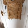 Size 12 Floral set V top and mini skirt Image 5