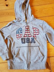 Age 8 Grey GAP Hoodie