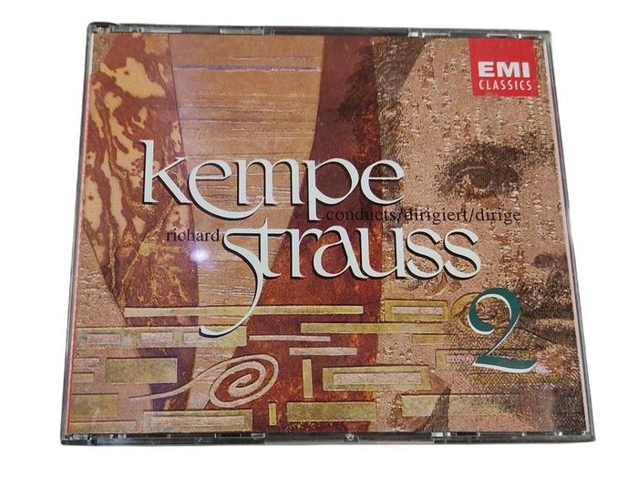 Kempe Conducts Strauss 3-cd Box Emi Cms 7 64346 2