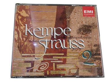Kempe Conducts Strauss 3-cd Box Emi Cms 7 64346 2