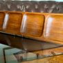 Long Mid Century Moder Genuine Antique Danish Design Handcrafted Wooden Tray Image 4