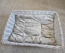Dog Bed Basket
