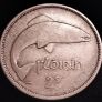 #866 - Ireland - 1933 - Florin - Silver - KM.7 Image 2