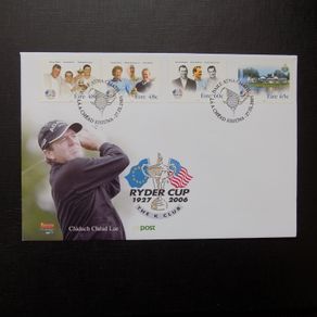 Ireland 2005 Ryder Cup.First Day Cover.Commemorative An post FCD.