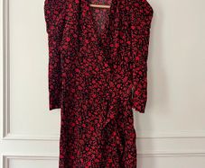 Maje Mini Dress Floral Pattern