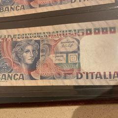 Italy 1977 to 1982 50,000 lire