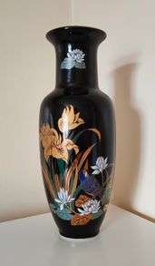 Antique Enamel Vase