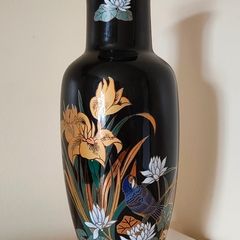 Antique Enamel Vase