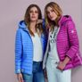 Barbara Lebek - Quilted Hooded Jacket - Blue - UK 10 - BNWT RRP 143 Image 2