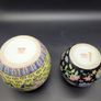 Vintage Chinese Hand Enamelled Ginger Jars Two Chinese Vase Image 7