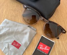 Ray-Ban Hawkeye RB2298 Polarised Sunglasses Havana Brown