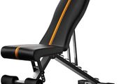 Foldable Adjustable Weight Bench | 90 Degree, Incline, Decline, Flat | Pre Assembled | Weights Set Compatible | Home Gym Benches | Full Body Workout Exercise