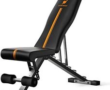 Adjustable Weight Bench | 90 Degree, Incline, Decline, Flat | Pre Assembled | Weights Set Compatible | Home Gym Benches | Full Body Workout Exercise