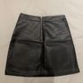 New Look Faux Leather Mini Skirt in Black Image 2