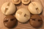 Assorted Art Deco buttons