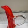 Murano glass Sommerso beak vase or jug Image 8