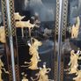 set of 4 Chinese lacquered wall panels Image 3