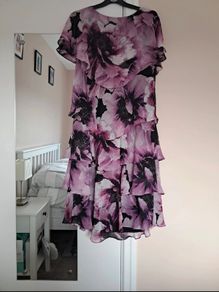 Purple Flowery Dress