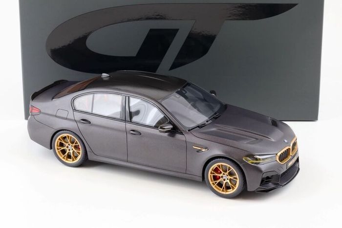 Bmw M5 Cs (f90) Frozen Grey 2021 Gt-spirit 1/18 New In Box