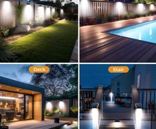 Brand New. Solar LED Motion Sensor Security Lights Super Bright 3 Modes Waterproof 2 Pack (Free Delivery)
