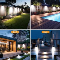 Brand New. Solar LED Motion Sensor Security Lights Super Bright 3 Modes Waterproof 2 Pack (Free Delivery)