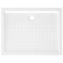 Shower Base Tray with Dots White 90x70x4 cm Image 4