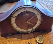 vintage kieniger mantle clock