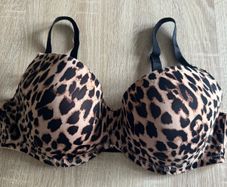 Brand new padded underwired leopard print bra Primark Cares size UK38DD EU85E Postage included