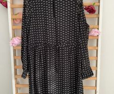 dress Bnwt black & white print long sleeve dress 10/12