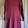 Jumper dress dark red M Image 8