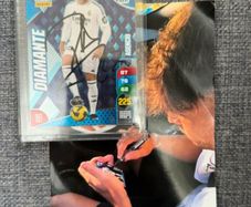 Valid Proof Autograph Trading Card from Real Madrid Player - Raul Asencio