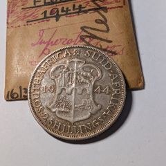South Africa Silver Florin 1944