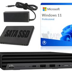 Micro Pc Hp Prodesk 400 G6 Dm Core I3-10100t (10th Gen) 16gb 500gb Ssd Desktop Mini Windows 11 Pro