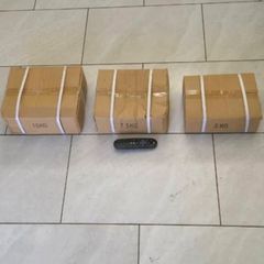 3xbrand new sets of hex dumbbells