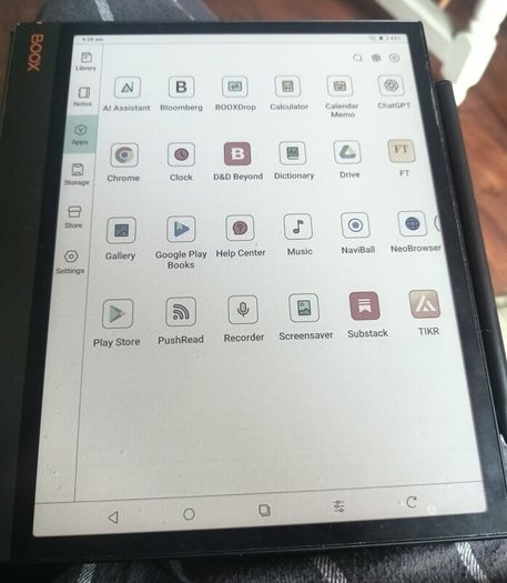 Onyx Boox Note Air 3c - 10.3" color e paper Tablet.