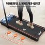 Under Desk Treadmill Walking Pad with Handle Bar Image 3
