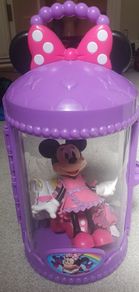 Minnie mouse dress up doll set