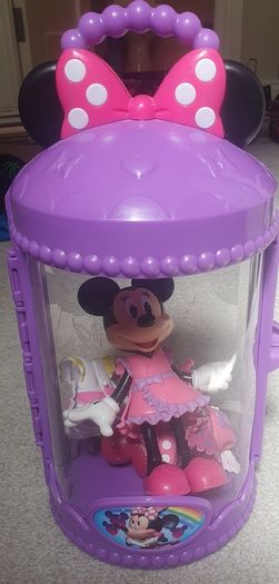 Minnie mouse dress up doll set