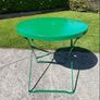 Vintage Metal Overton foldable garden table c1960 Image 3
