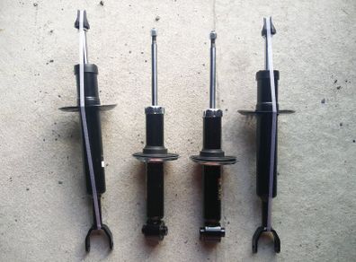 Set of 4 shock absorbers, QUATTRO Audi A6 C5 PASSAT B5