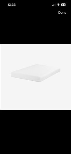 Wellpur Glomma Plus Foam Mattress 135x190cm Wellpur Glomma Firm Double