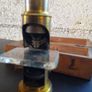 Antique Brass Pocket Microscope Image 2