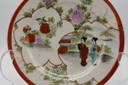 Antique Japanese Meiji Porcelain Plate