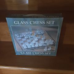 Glass Chess Set