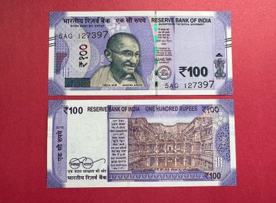 India. 100 Rupees   2018  ( Uncirculated )