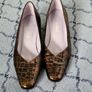 Brown Crocodile Print Leather Court Shoes from Van Dal size 4 Image 4