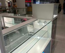 White retail Kiosk